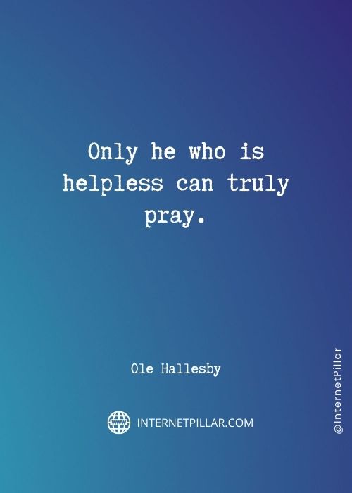 60 Ole Hallesby Quotes from Norwegian Lutheran Theologian