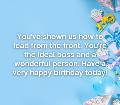 75 Happy Birthday Wishes and Messages for Boss